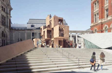Northwest Hardwoods Provides American Tulipwood for Unique Installation at the 2018 London Design Festival
